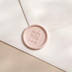 Double Happiness Monogram Wax Seal Stickers
