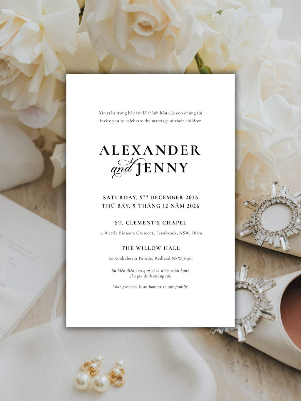 Ha Noi Wedding Invitation